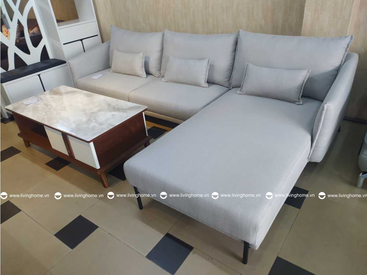 Sofa góc vải cao cấp LVH-1003 Hot New 2020 11 Sofa góc vải cao cấp LVH-1003