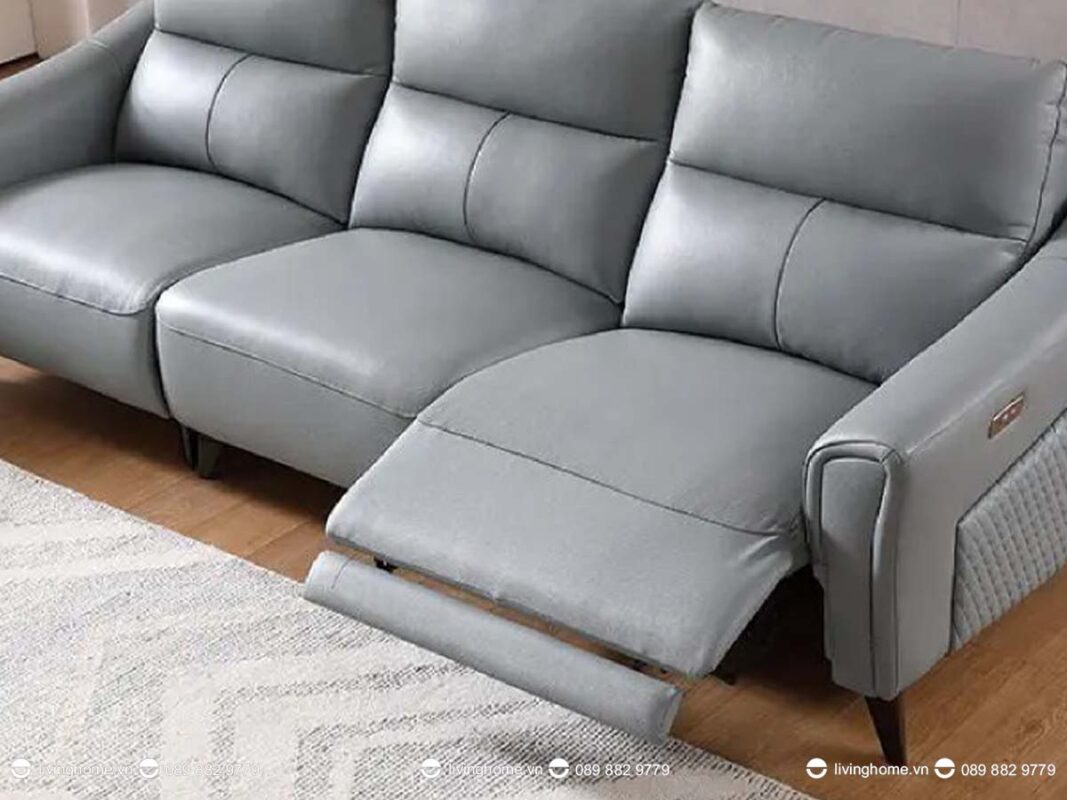 Sofa Alisa 11 Thiết kế nâng chân mới đem lại cảm giác thư giãn, thoải mái như được ngồi ghế mát xa