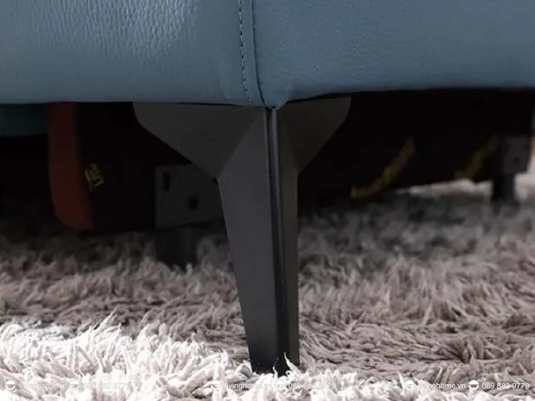 Sofa da nhập khẩu cao cấp Ascencion cao cấp 9 Chân ghế được thiết kế theo độ cao chuẩn thuận tiện cho việc vệ sinh hàng ngày