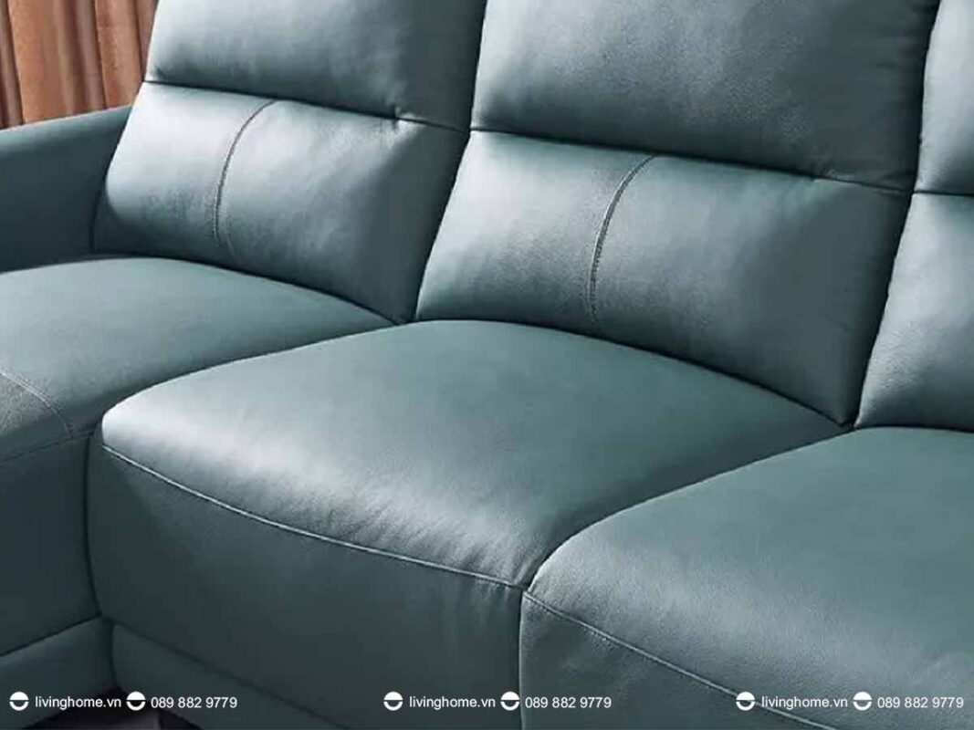 Đường may sofa ở phần ngồi sâu hơn tăng khả năng hấp thụ rung động