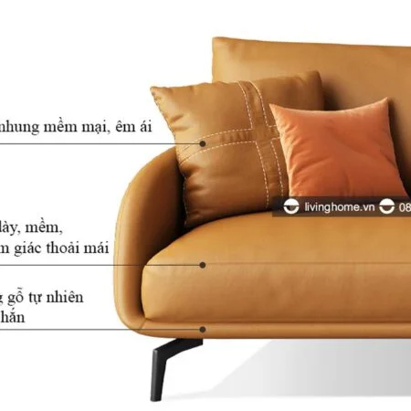 Sofa băng Alba đơn giản kiểu dáng Italia 10 sofa băng alba