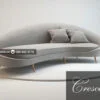 sofa băng crescent