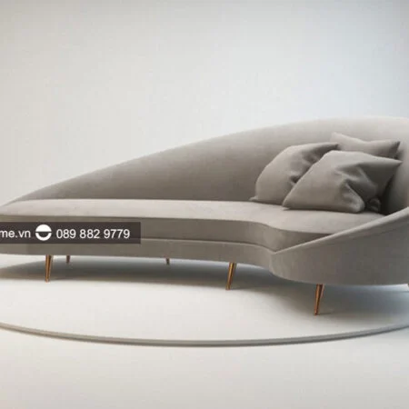 sofa băng crescent