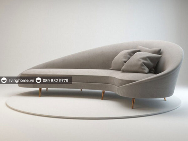 sofa băng crescent