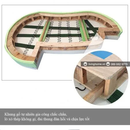 Sofa băng Gloria hiện đại phong cách Italia 12 sofa băng gloria
