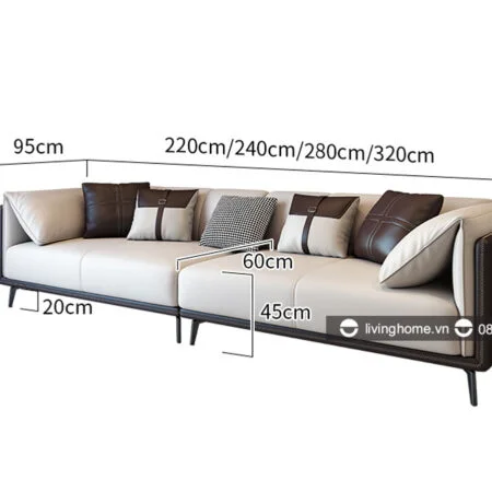 Sofa băng Luciana đẳng cấp đến từ Ý 11 sofa băng luciana