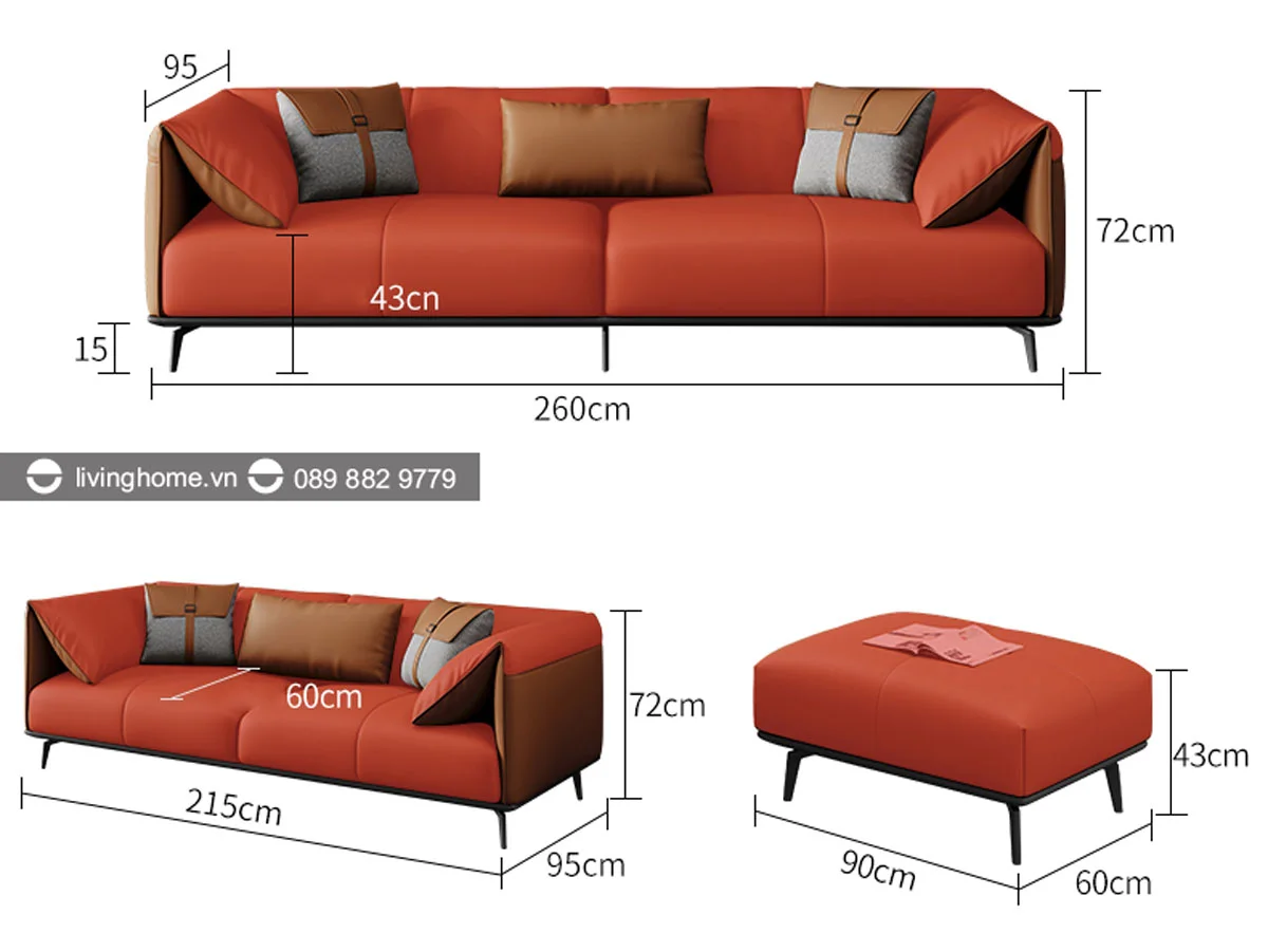 Sofa băng Roma vẻ đẹp hiện đại từ Thủ đô Ý 24 Sofa băng Roma vẻ đẹp hiện đại từ Thủ đô Ý