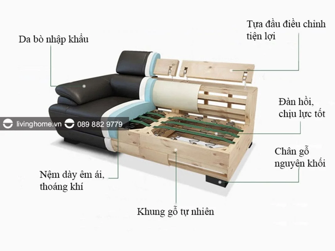 Sofa góc L Bella nét đẹp khác biệt từ Italia 13 Sofa góc L Bella nét đẹp khác biệt từ Italia