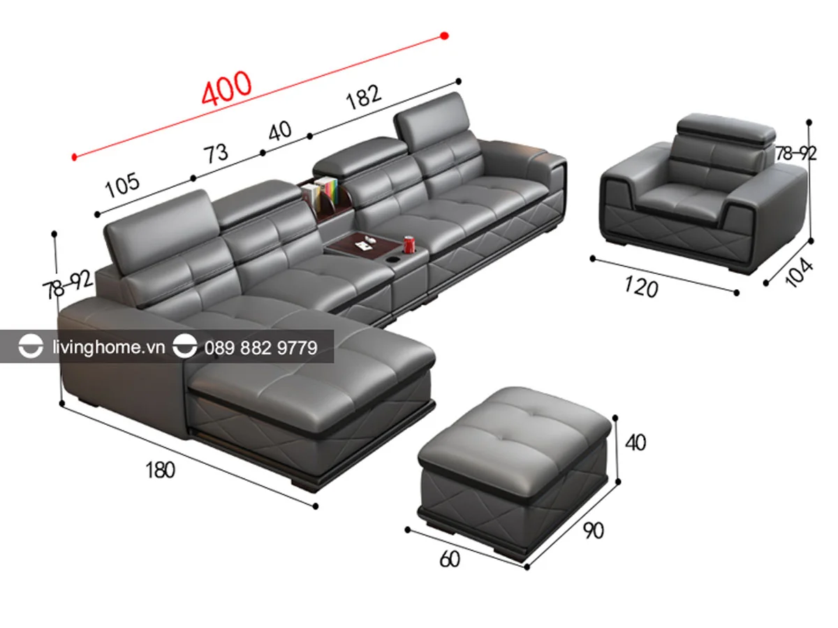Sofa góc L Emma phong cách tinh tế Italia 18 sofa-goc-l-emma-7