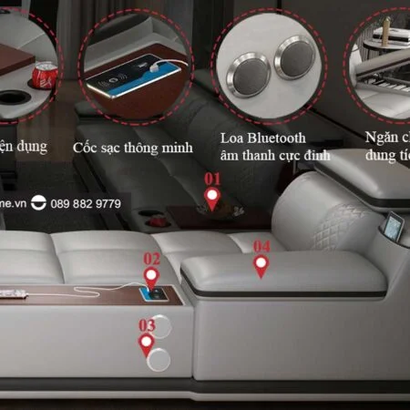 Sofa góc L Giada vẻ đẹp đầy mê hoặc Italia 11 Sofa góc L Giada