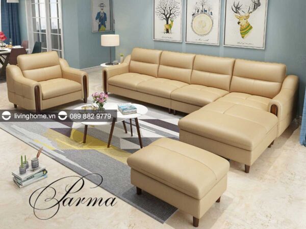 Sofa góc L Parma hiện đại Style Italia