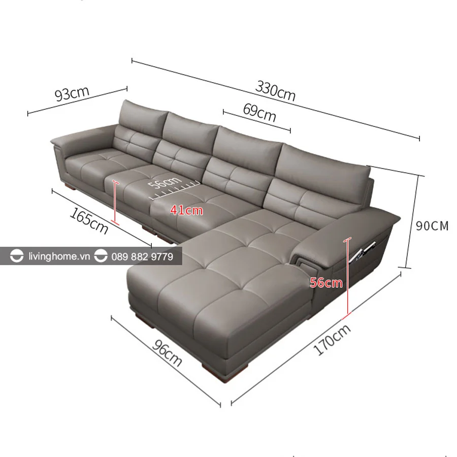 Sofa góc L Viola đẳng cấp phong cách Italia 13 sofa-goc-l-viola-4