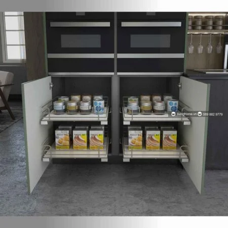 Tủ bếp chữ I đương đại Moroa New Collection kiểu dáng cao cấp 9 Tủ bếp chữ I đương đại Moroa New Collection