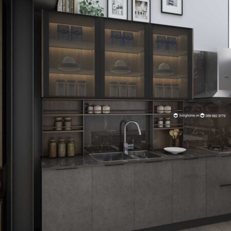Tủ bếp chữ U đương đại Interest New Collection phong cách 10 Tủ bếp chữ U đương đại Interest New Collection