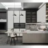 Tủ bếp chữ U đương đại Time New Collection siêu sang trọng 1 Tủ bếp chữ U đương đại Time New Collection