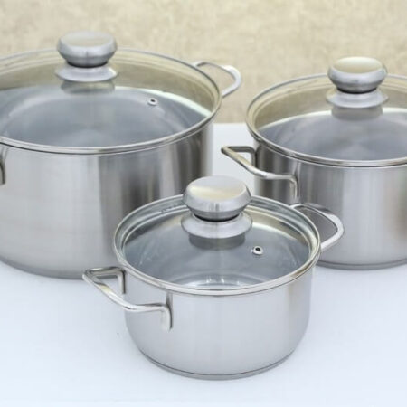 Bộ Nồi Inox 3 Món FiveStar FS06CG