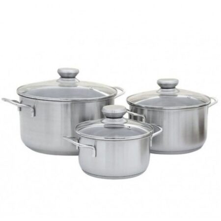 Bộ Nồi Inox 3 Món FiveStar FS06CG