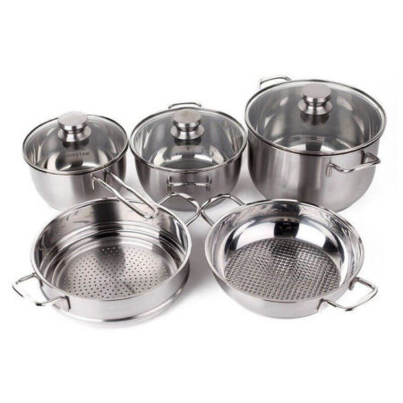 Bộ Nồi Inox 3 Món FiveStar FS08CG1