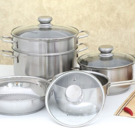 Bộ Nồi Inox 3 Món FiveStar FS08CG1