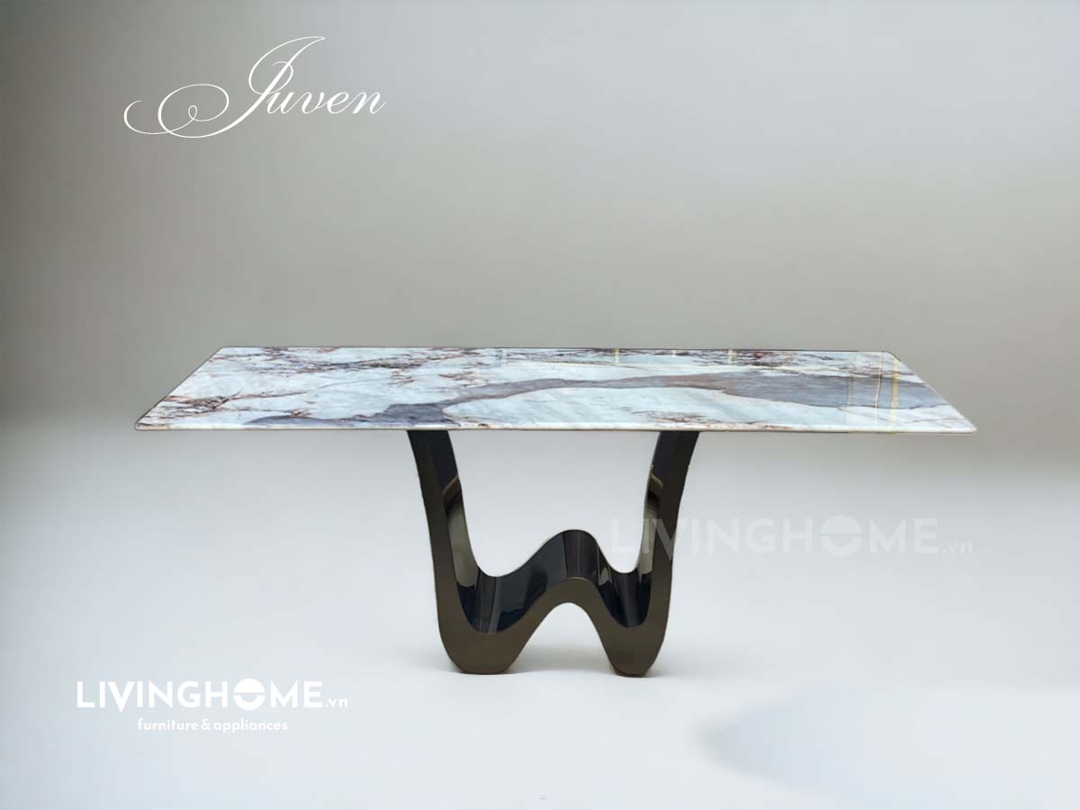 Bàn Ăn Mặt Đá Cao Cấp Hiện Đại Nhập Khẩu - Juven 9 ban an juven 5