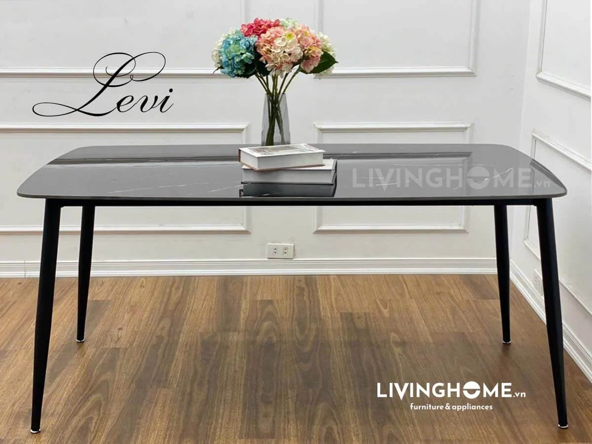 Bàn Ăn Mặt Đá Nhập Khẩu - LEVI 8 Bàn ăn nhập khẩu Levi
