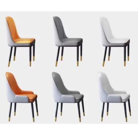 Bàn Ăn Tròn Xoay Mặt Đá Marble Sang Trọng - Luciano