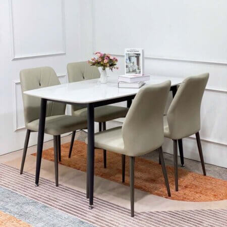 Bộ bàn ăn 4 ghế Jiass