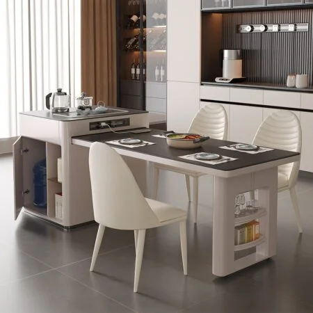 Bàn Đảo Bếp Kết Hợp Bàn Ăn Thông Minh Tối Giản - MISA