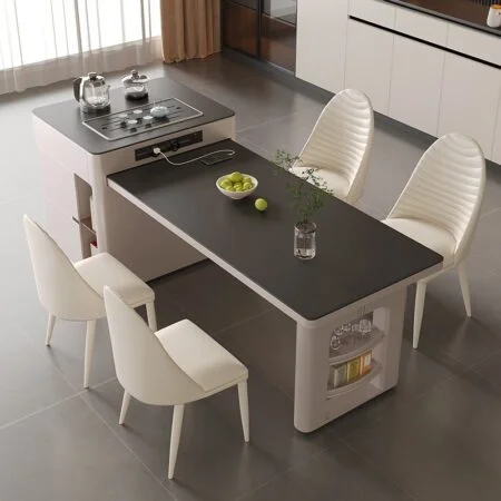 Bàn Đảo Bếp Kết Hợp Bàn Ăn Thông Minh Tối Giản - MISA