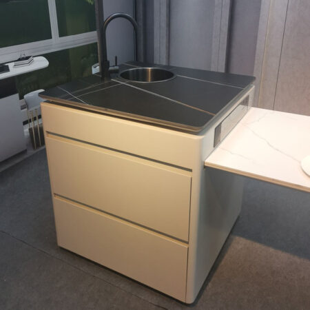 Bàn Đảo Bếp Kết Hợp Bàn Ăn Thông Minh Tối Giản - MOISI