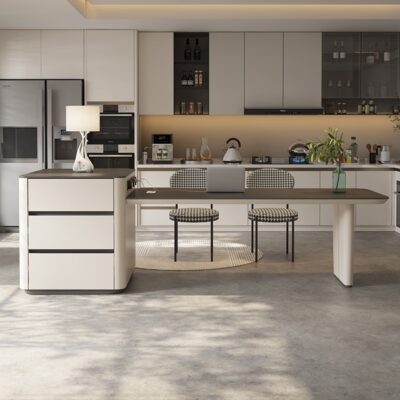 Bàn Ăn Thông Minh Kết Hợp Đảo Bếp Cao Cấp - NABOLE