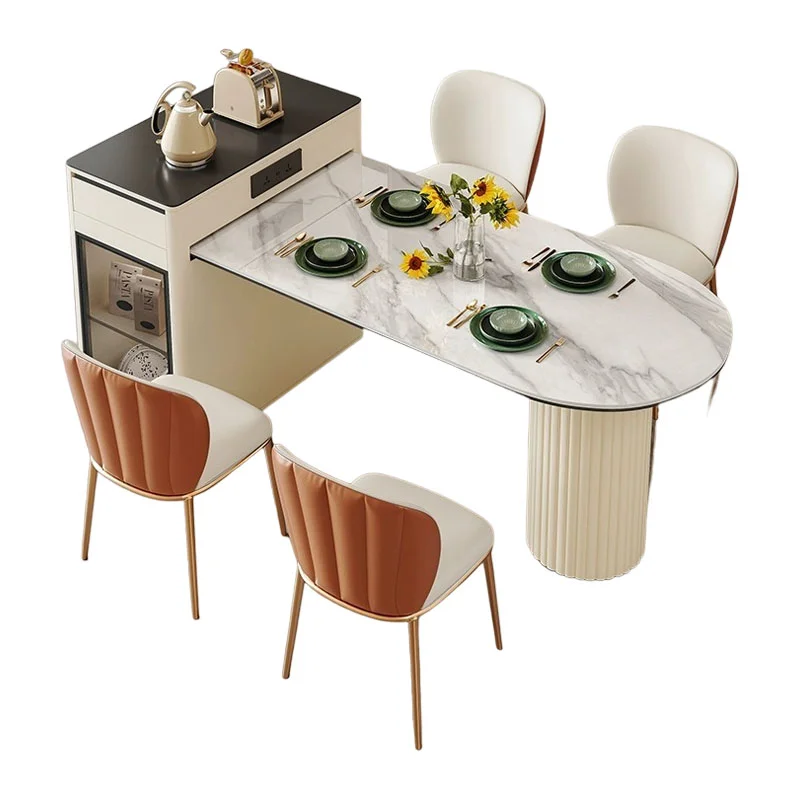 Bàn Đảo Bếp Thông Minh - PALACI 18 Bàn Ăn Thông Minh Kết Hợp Đảo Bếp Cao Cấp - PALACI