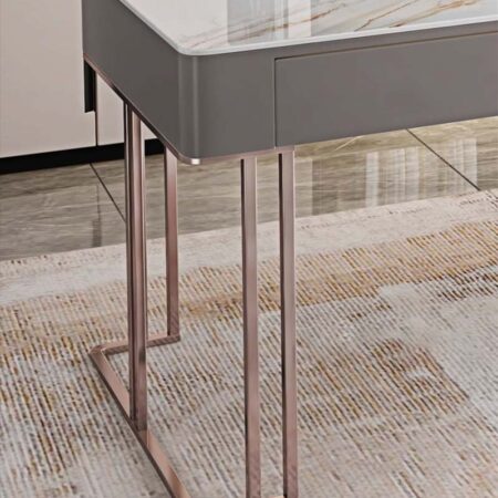 Bàn Làm Việc Giám Đốc, Mặt Đá Ceramic - Daniele