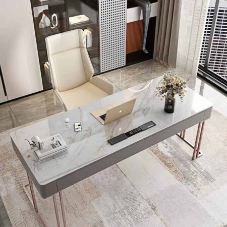 Bàn Làm Việc Giám Đốc, Mặt Đá Ceramic - Daniele