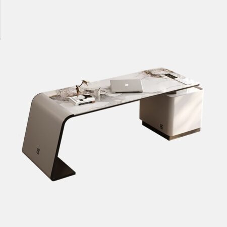 Bàn Làm Việc Giám Đốc, Mặt Đá Ceramic - Neli