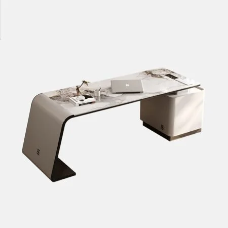 Bàn Làm Việc Giám Đốc, Mặt Đá Ceramic - Neli