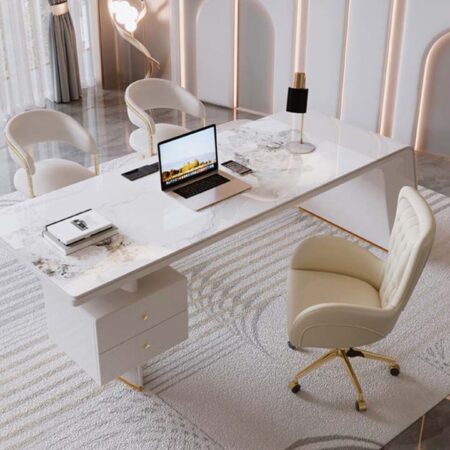 Bàn Làm Việc Giám Đốc, Mặt Đá Ceramic - SIMONA 20 Bàn Làm Việc Giám Đốc, Mặt Đá Ceramic - Simona