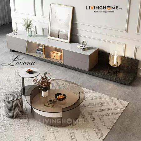 Bàn trà nhập khẩu Lozona