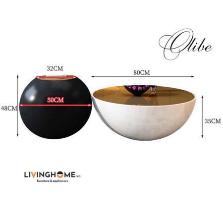 Bàn trà nhập khẩu Olibe 11 Bàn trà nhập khẩu Olibe