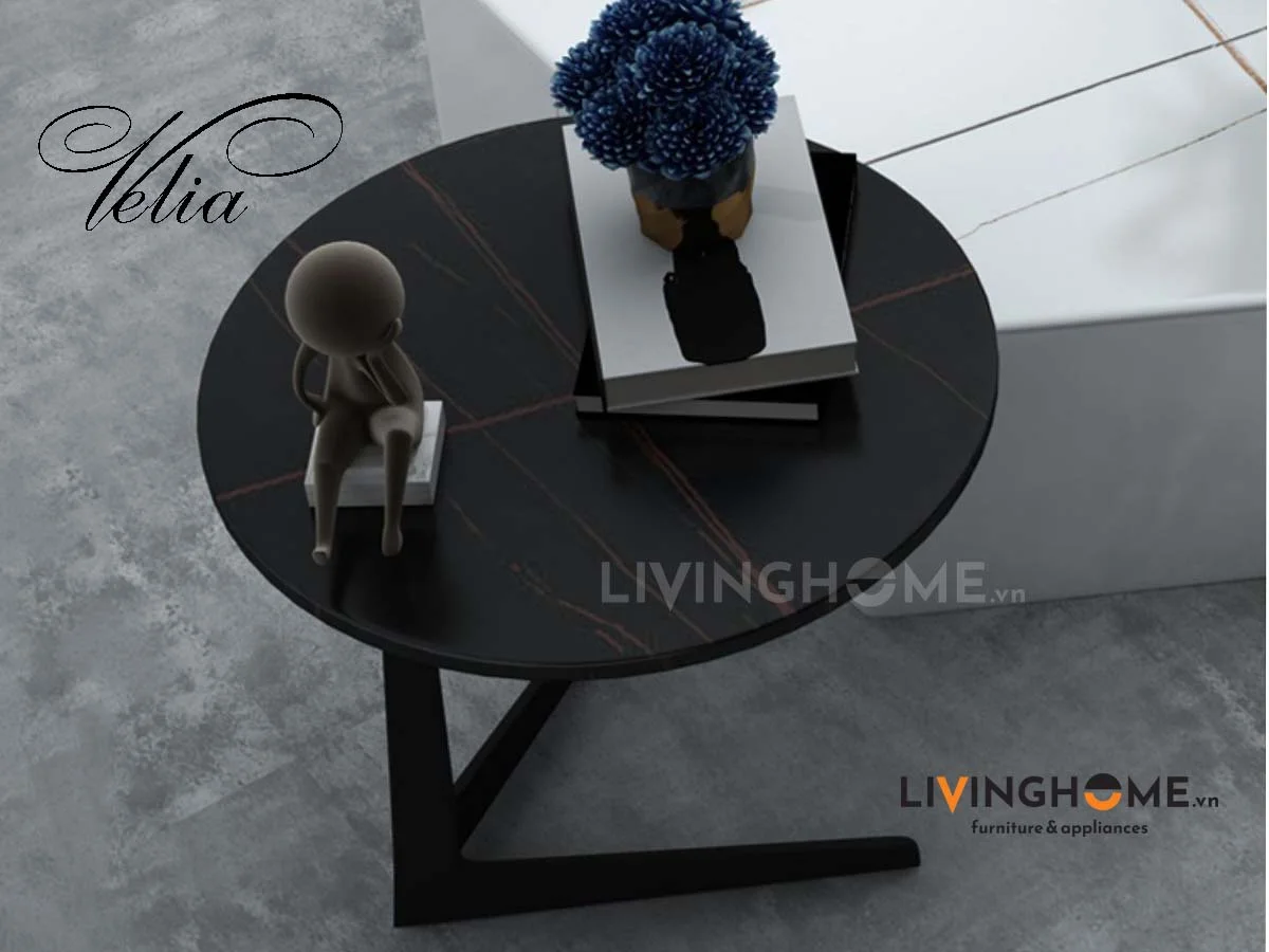 Bộ Bàn Trà Sofa Mặt Đá Decor Độc Đẹp - Velia 15 Bàn trà nhập khẩu Velia