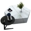 Bộ Bàn Trà Sofa Mặt Đá Decor Độc Đẹp - Velia 1 Bàn trà nhập khẩu Velia