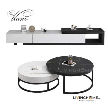 Bàn trà nhập khẩu Viano