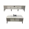 Bộ Bàn Trà Sofa Kệ Tivi Mặt Đá Nhập Khẩu - Nataniele 1 Bộ Bàn Trà Sofa Kệ Tivi Mặt Đá Nhập Khẩu - Nataniele