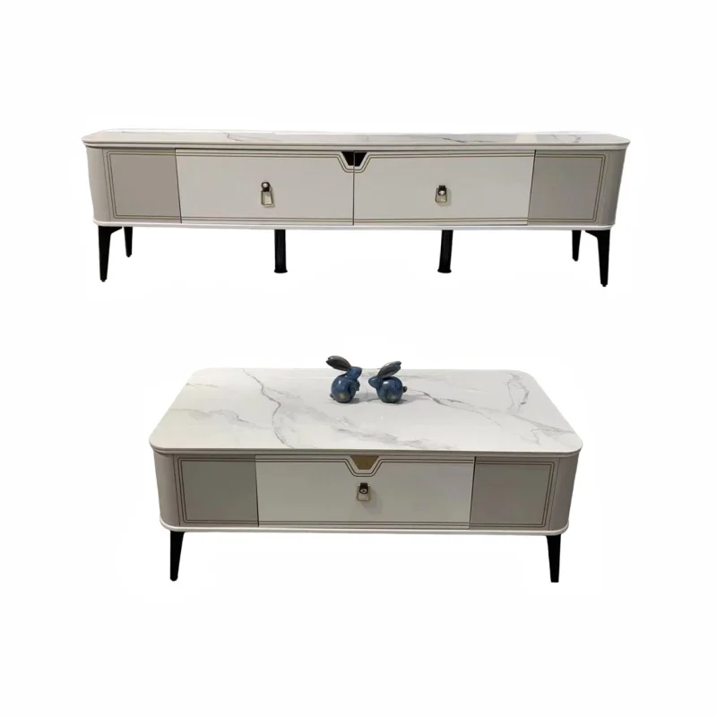 Bộ Bàn Trà Sofa Kệ Tivi Mặt Đá Nhập Khẩu - Nataniele 10 Bộ Bàn Trà Sofa Kệ Tivi Mặt Đá Nhập Khẩu - Nataniele