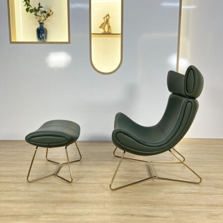 Ghế Thư Giãn - ALVARO Xanh Rêu 10 Ghế thư giãn Alvaro