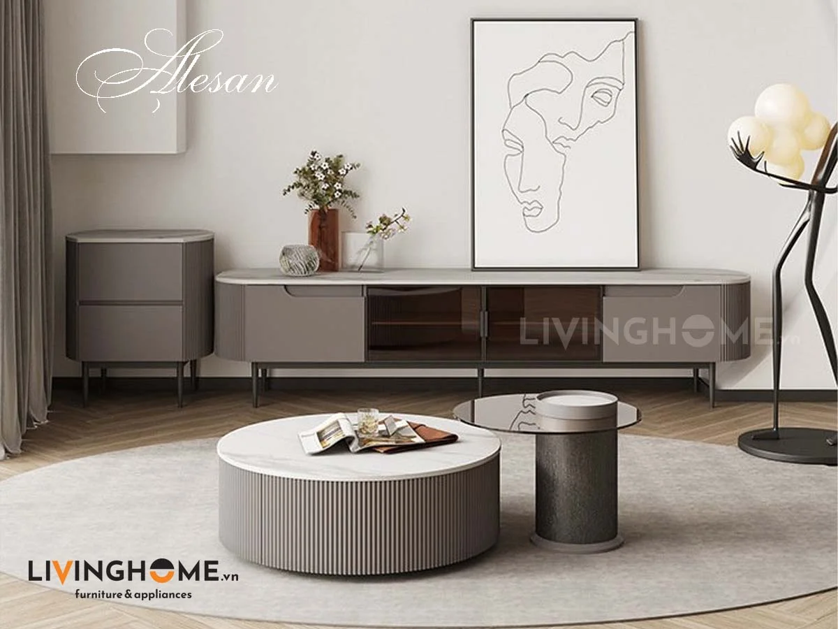 Kệ tivi nhập khẩu Alesan 17 Kệ tivi nhập khẩu Alesan