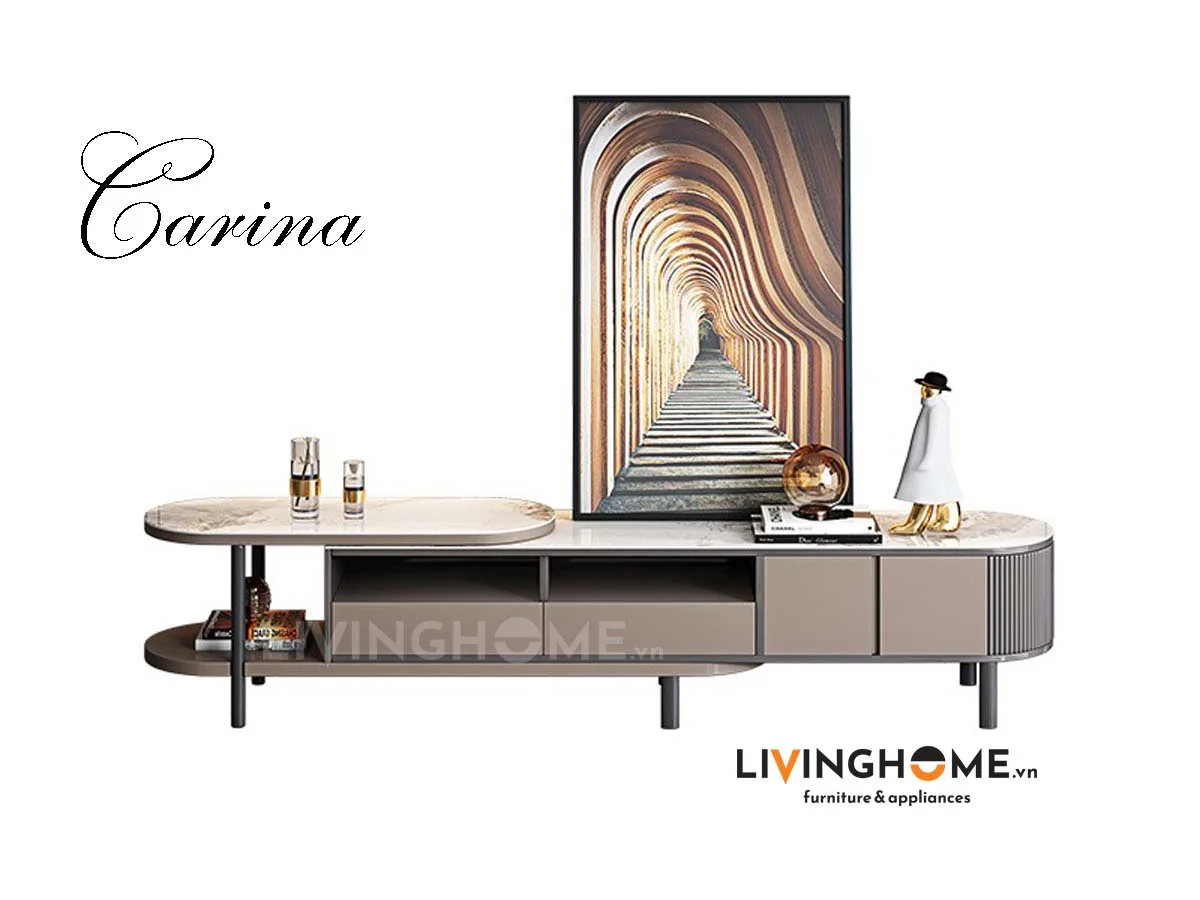 Kệ tivi nhập khẩu Carina 15 Kệ tivi nhập khẩu Carina