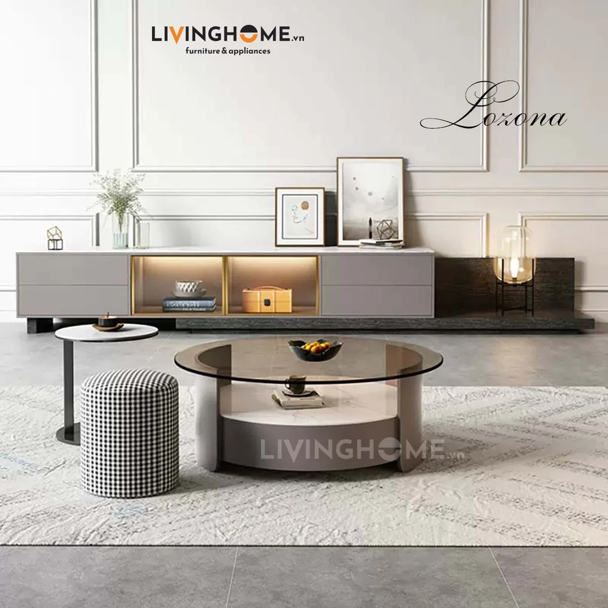 Kệ tivi nhập khẩu Lozona 23 Kệ tivi nhập khẩu Lozona