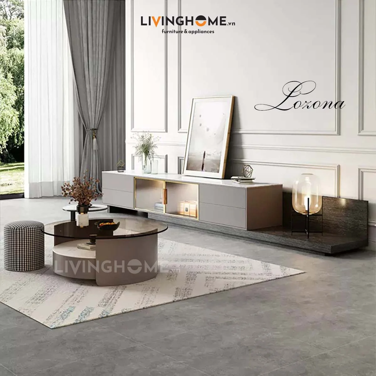 Kệ tivi nhập khẩu Lozona 20 Kệ tivi nhập khẩu Lozona