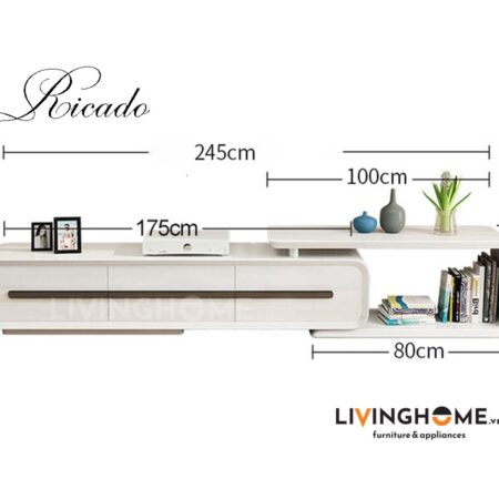 Kệ tivi nhập khẩu Ricado 11 Kệ tivi nhập khẩu Ricado
